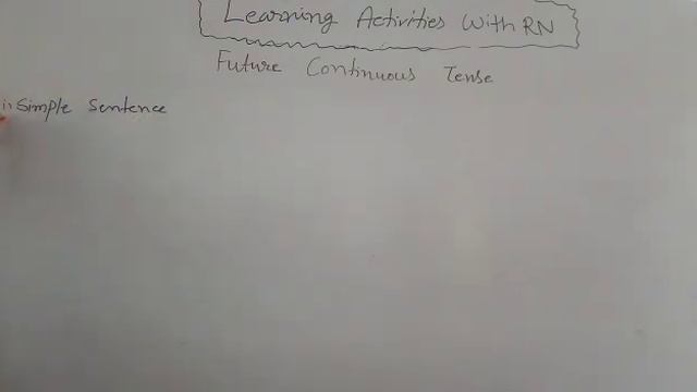 The Future continuous Tense by RN смотреть онлайн