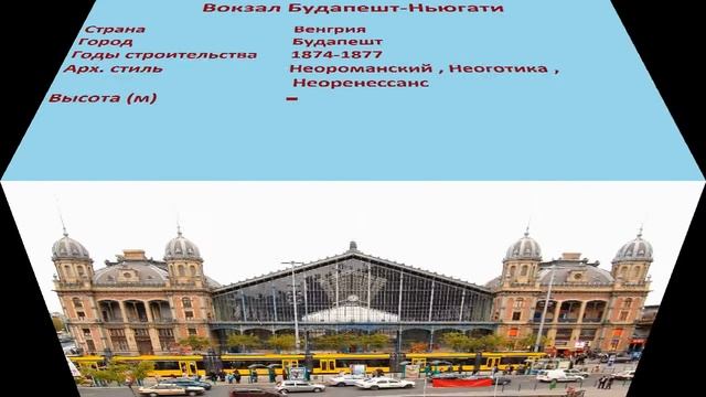Вокзал Будапешт-Ньюгати (Будапешт) смотреть онлайн