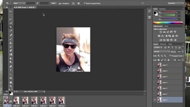 How to make a GIF using Photoshop (CC/CS6) смотреть онлайн