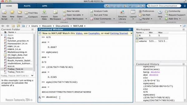 13 Symbolic Toolbox in Matlab