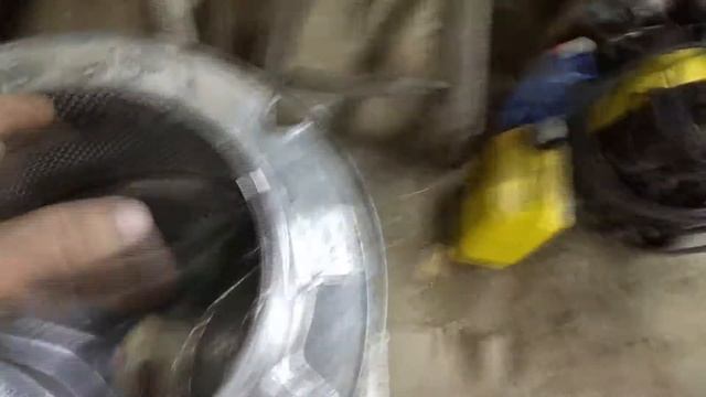 Изготовление крестовины - старая стиральная машина Bosch (10 лет) смотреть онлайн