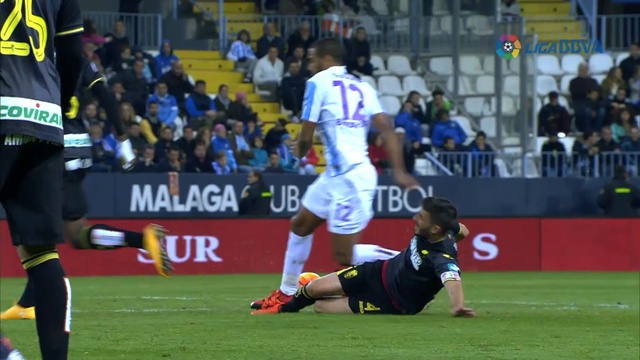 Málaga CF 2-2 Granada CF (Liga BBVA 2015/2016) смотреть онлайн