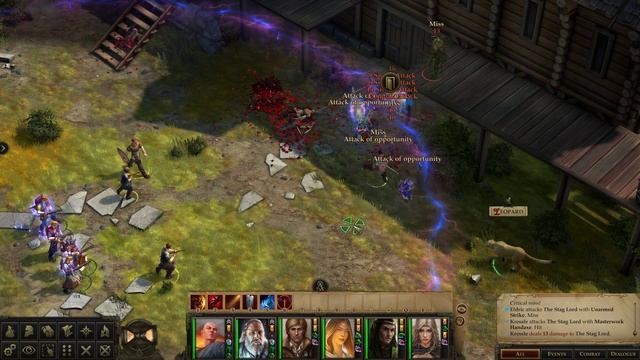 Pathfinder Kingmaker How to make Unfair faceroll at low level - Stag Lord and Bald Hill Curse I смотреть онлайн