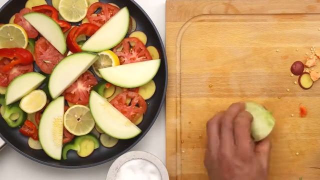 Тушеные овощи на сковороде смотреть онлайн