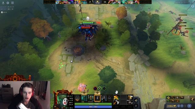 ?WRAITH KING MID?ФАСТ ПУШ? ПАТЧ 7.34d [Dota 2] смотреть онлайн