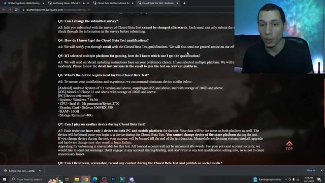 WUTHERING WAVES CLOSED BETA IS HERE! смотреть онлайн