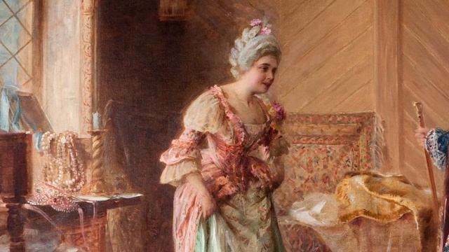 Картина «Первый реверанс»1904 год. смотреть онлайн