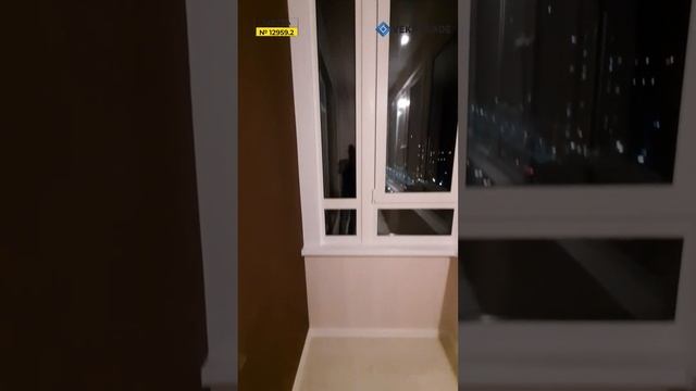 №12959.2 ЖК Гринландия Воронцовский бульвар 20-1 Отделка балкона