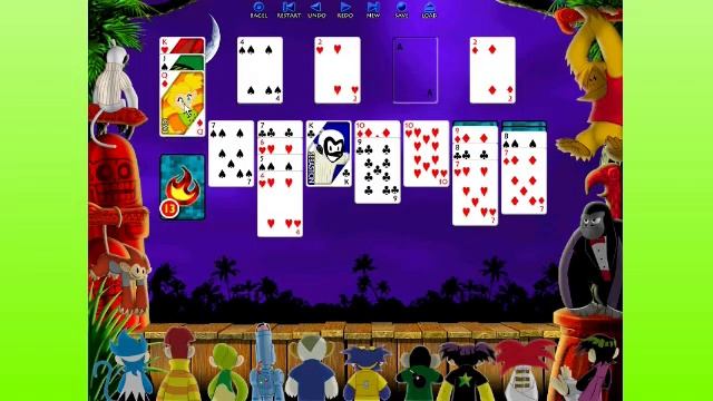 Donkey Kong Country but it's actually Solitaire - Burning Monkey Solitaire смотреть онлайн