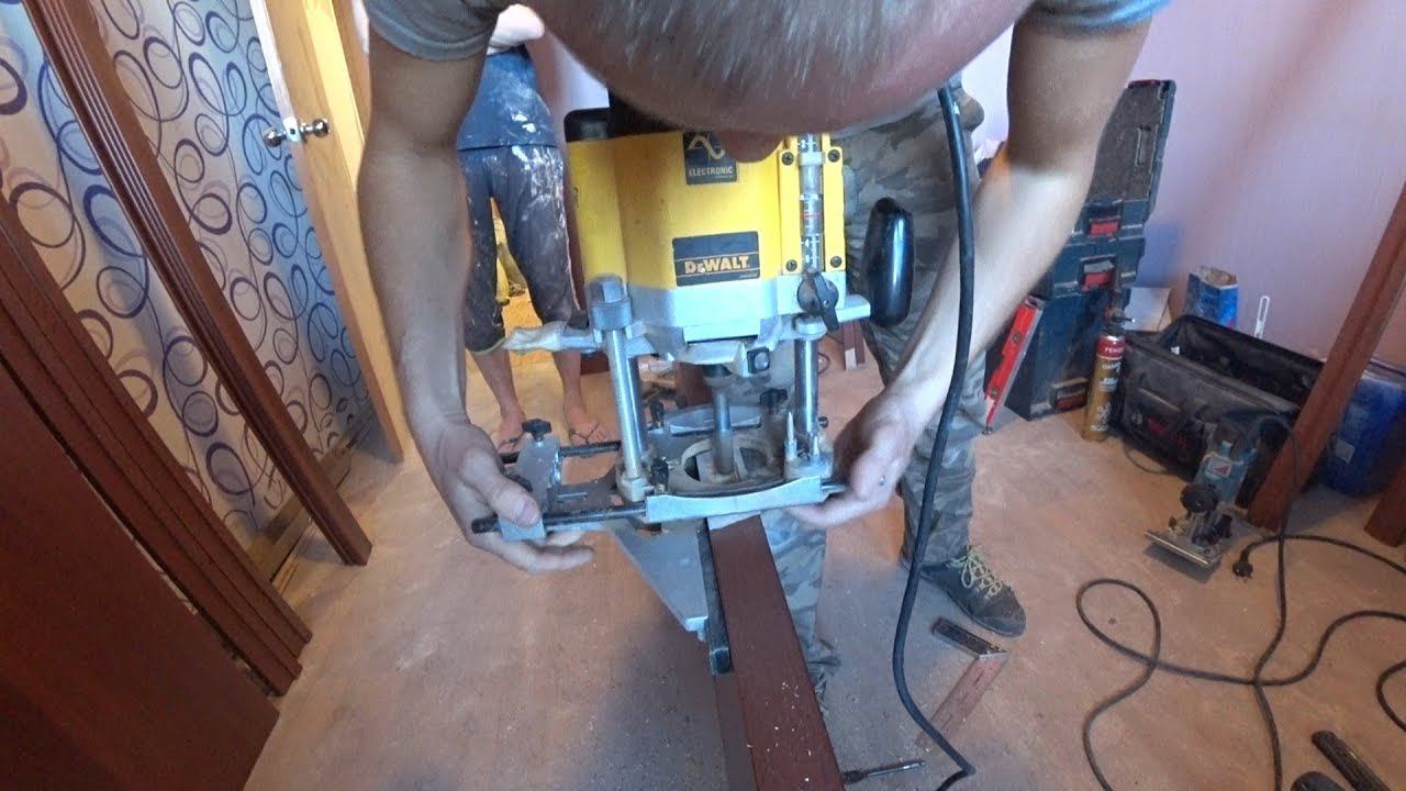 Установка дверей.Поменяли полотна. смотреть онлайн