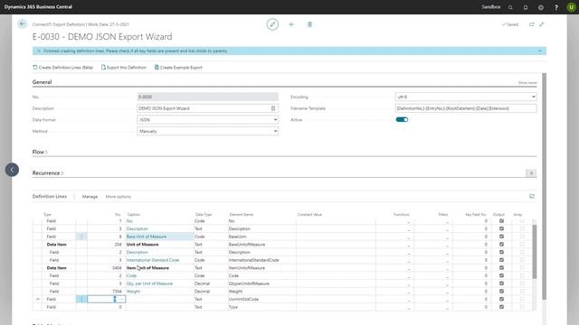 ConnectIT 365 explainer video: Export JSON files from Business Central with the ConnectIT 365 wizar смотреть онлайн