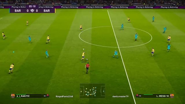 PES 2020 онлайн .! X-BOX ONE. смотреть онлайн