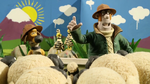 Барашек Шон / Shaun the Sheep: серия 68. Zebra Ducks Of The Serengeti смотреть онлайн