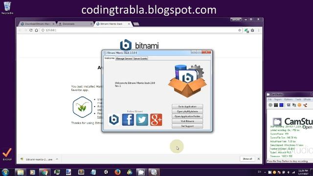 Install Mantis 2.0 ( MantisBT ) via Bitnami on Windows 7 - opensource php issue tracker byAO смотреть онлайн