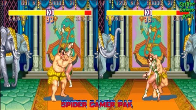 Street Fighter 2 - Chun Li & E Honda Hugging смотреть онлайн