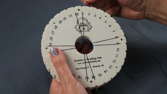 Spiky Kumihimo Bracelet