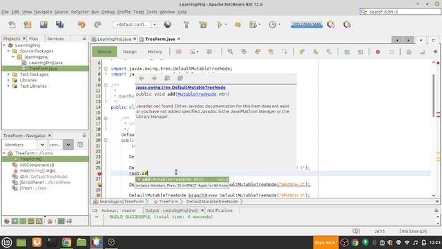Java JTree - Adding Nodes and Getting Selected Node смотреть онлайн