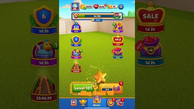 Royal Match Hack Game Level 95-110 Rewards Free Coins And Lava Quest