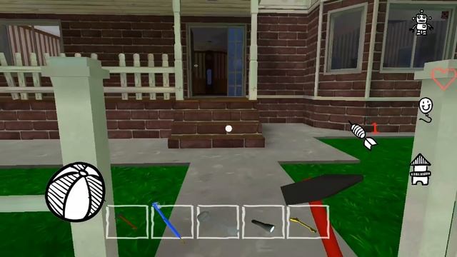 The Clown - Hello Slickpoo Neighbor - Mobile Game #5 смотреть онлайн