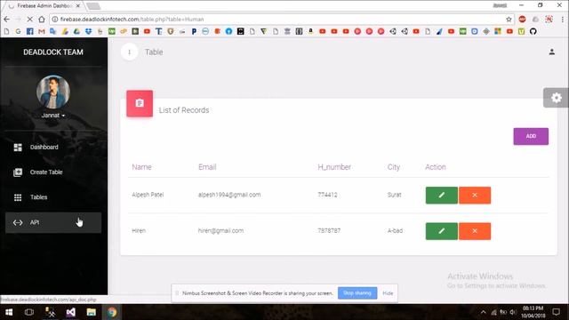 Firebase Admin Dashboard With Apps API смотреть онлайн