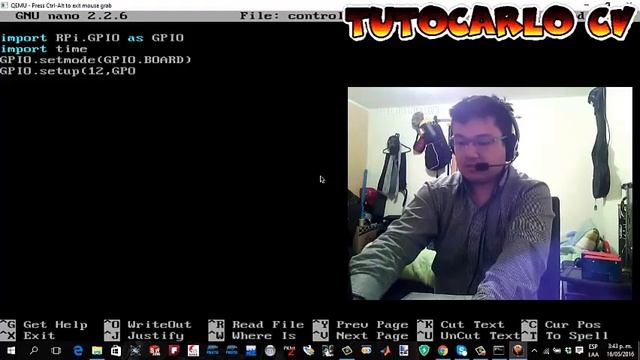 tutorial 3 raspberry control digital GPIO смотреть онлайн
