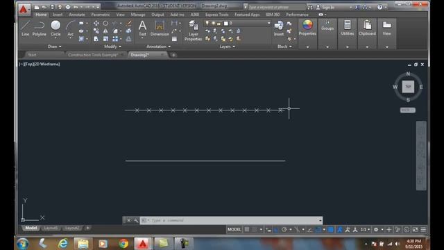 AutoCAD I 08-09 Marking an Object at Specified Distances смотреть онлайн
