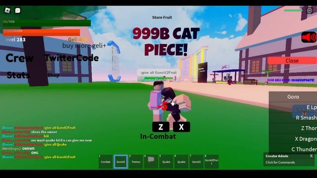 GOROV2 FOOTAGE | CAT PIECE ROBLOX смотреть онлайн