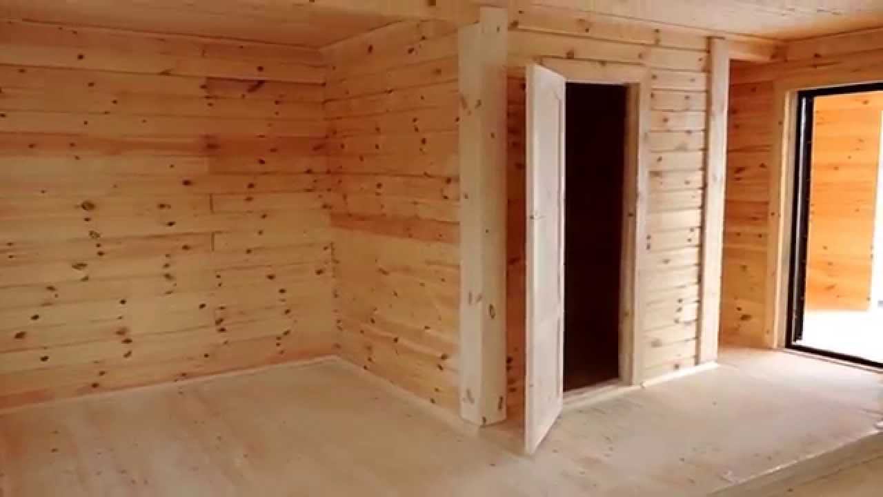 Дом из бруса. Видеотур. смотреть онлайн