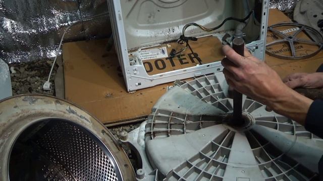 Как заменить подшипники на стиральной машине VESTEL