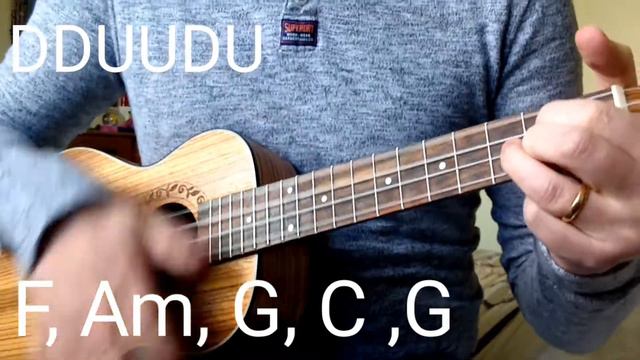 Grace - Lewis Capaldi ukulele tutorial / play-a-long смотреть онлайн