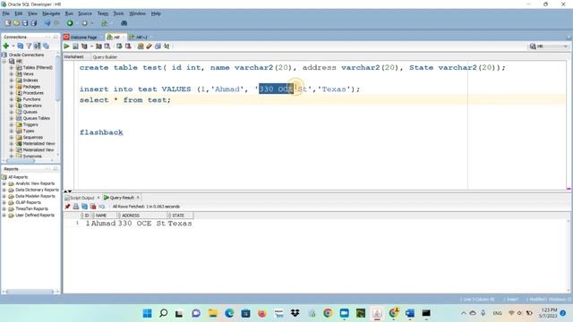 How to recover dropped table using flashback смотреть онлайн