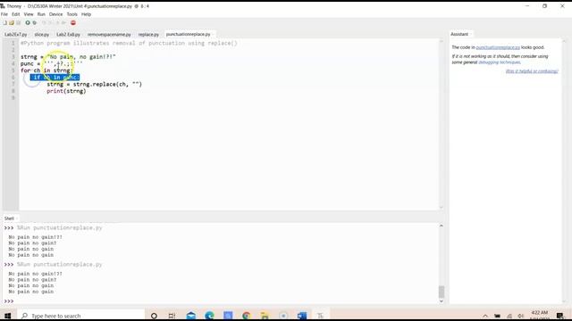 CIS30A Lab 2 Ex9 смотреть онлайн