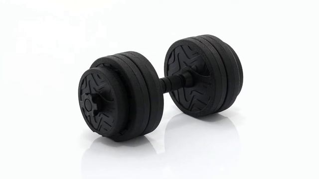 Гантель разборная FITMAN DAF-1020B 5.2 кг, диски пластик, гриф пластик эргономический смотреть онлайн