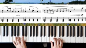 ЛЕГКАЯ ПЕСНЯ НА ПИАНИНО. Полюшко-поле Книппер.