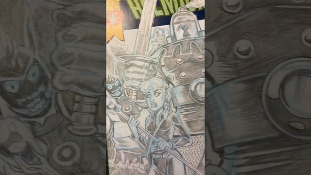 HELMIGHTS Sketch Cover Art #comicbook #art #sketchcover #artist #draw #indiecomics смотреть онлайн