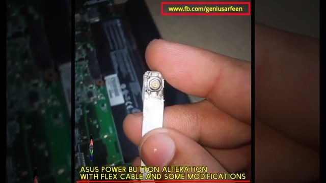 Asus Laptop Power Button Modifications Using Flex Cable смотреть онлайн