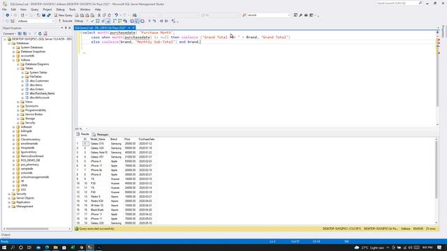 SQL SERVER : CUBE OPERATOR смотреть онлайн