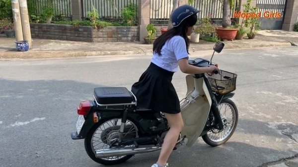 ⚡️ Code 80 ▪️ Girl Go Shool Honda Cub