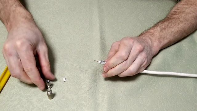 Как правильно подключить антенный штекер к ТВ кабелю. смотреть онлайн