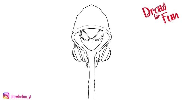 how to draw Spiderman | Miles morales смотреть онлайн