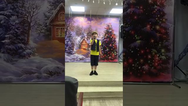 Алексей Дунин - песня "Ябеда-корябеда". Зачёт по эстрадному вокалу ДШИ г. Рыбное 21.12.2022г смотреть онлайн