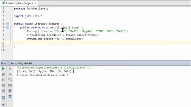 Урок 16 - Коллекции в Java. Set, HashSet (средний уровень). Evil Nerd смотреть онлайн
