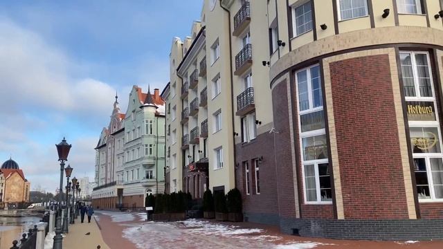 КАЛИНИНГРАД ЗИМОЙ, влог.почему я сменила работу.нужен ли QR-код в аэропорту смотреть онлайн