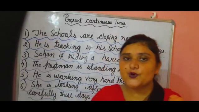 Present continuous tense ||Speaking смотреть онлайн