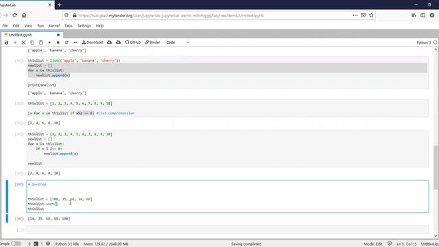 (Python) list part2 смотреть онлайн