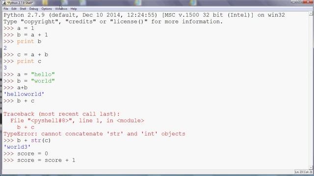 Performing Calculations with Variables in Python смотреть онлайн
