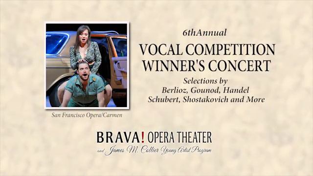 Vocal Competition Winner's Concert with Brad Walker, bass-baritone and Laurie Anne Hunter, pianist смотреть онлайн