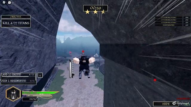 Attack on Titan: Evolution Gameplay [ROBLOX] смотреть онлайн