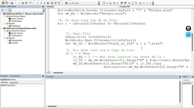 VBA EXCEL CƠ BẢN | TỔNG HỢP DỮ LIỆU TỪ NHIỀU WORKBOOK BẰNG THUỘC TÍNH GETOPENFILENAME() TRONG VBA смотреть онлайн
