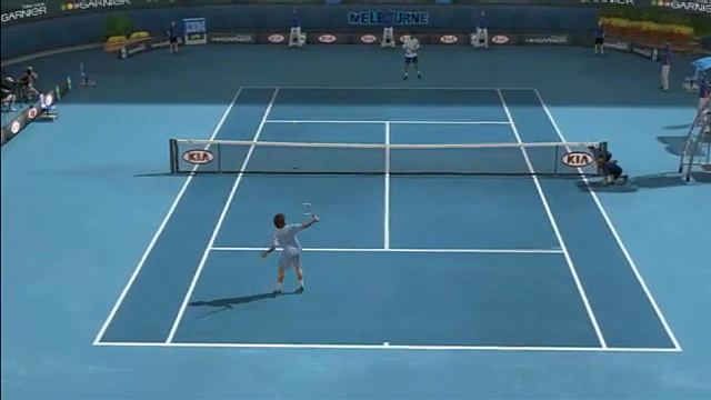 Top Spin 3 Gameplay Federer vs Phillppoussis смотреть онлайн